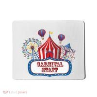 Carnival Staff For Circus Event Staff & Ringmaster Lover Mousepad thumb 0