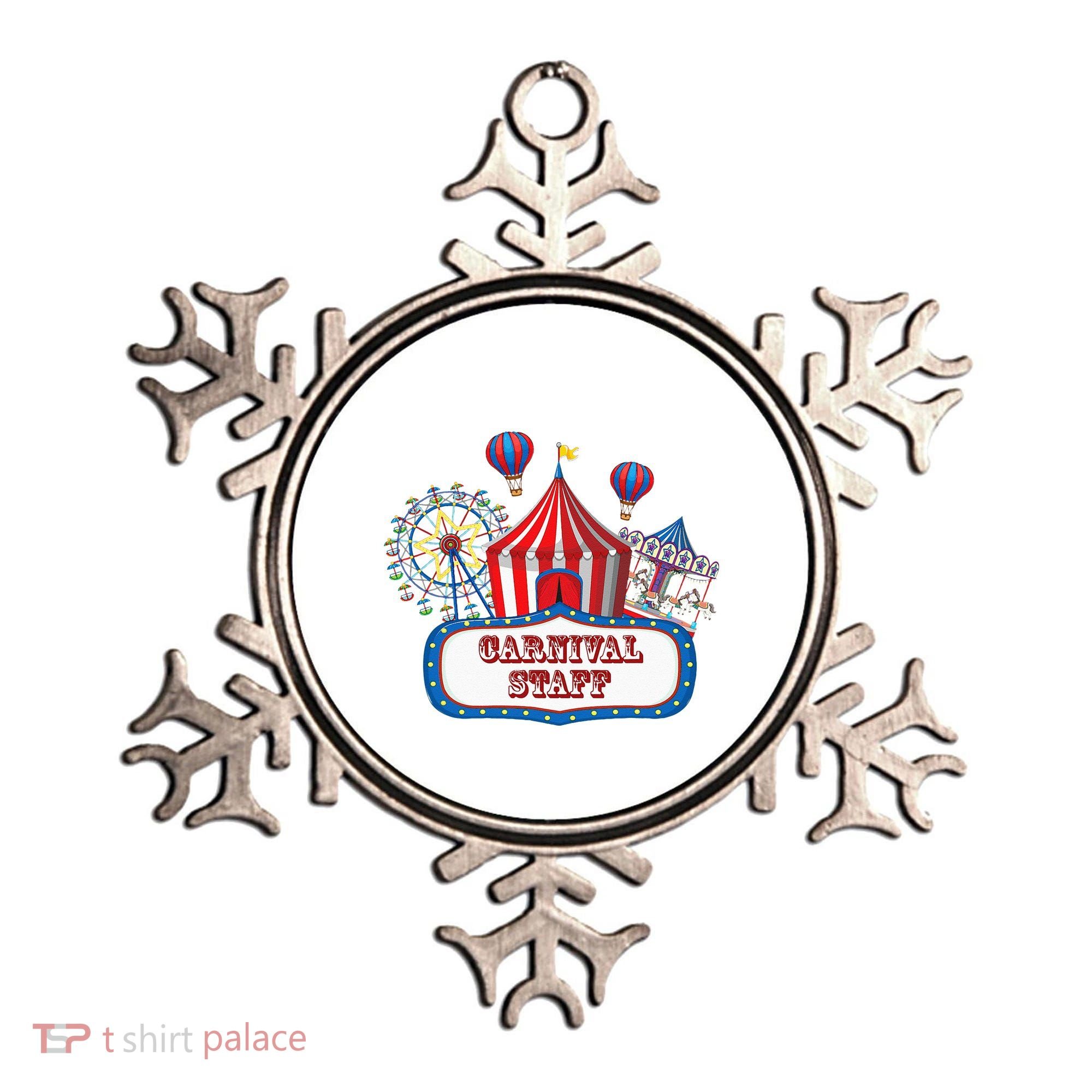 Carnival Staff For Circus Event Staff & Ringmaster Lover Ornament