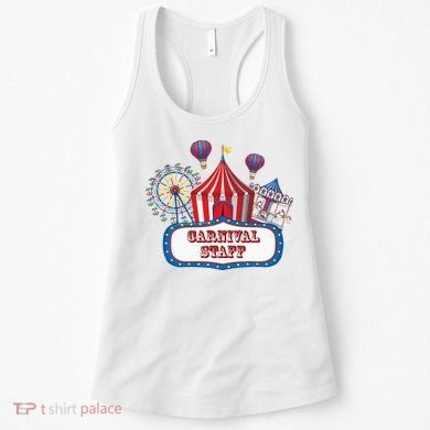 Carnival Staff For Circus Event Staff & Ringmaster Lover Women's Tank Top