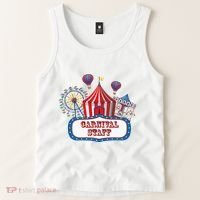 Carnival Staff For Circus Event Staff & Ringmaster Lover Tank Top thumb 2