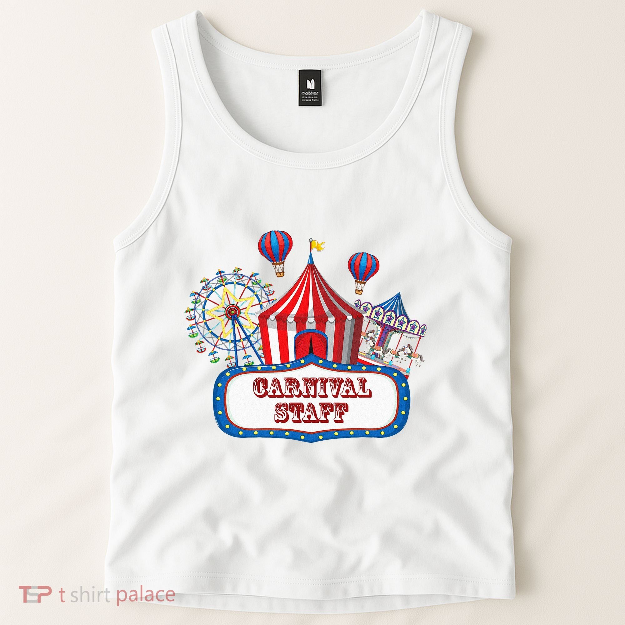 Carnival Staff For Circus Event Staff & Ringmaster Lover Tank Top