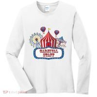 Carnival Staff For Circus Event Staff & Ringmaster Lover Women's Long Sleeve Shirt thumb 0