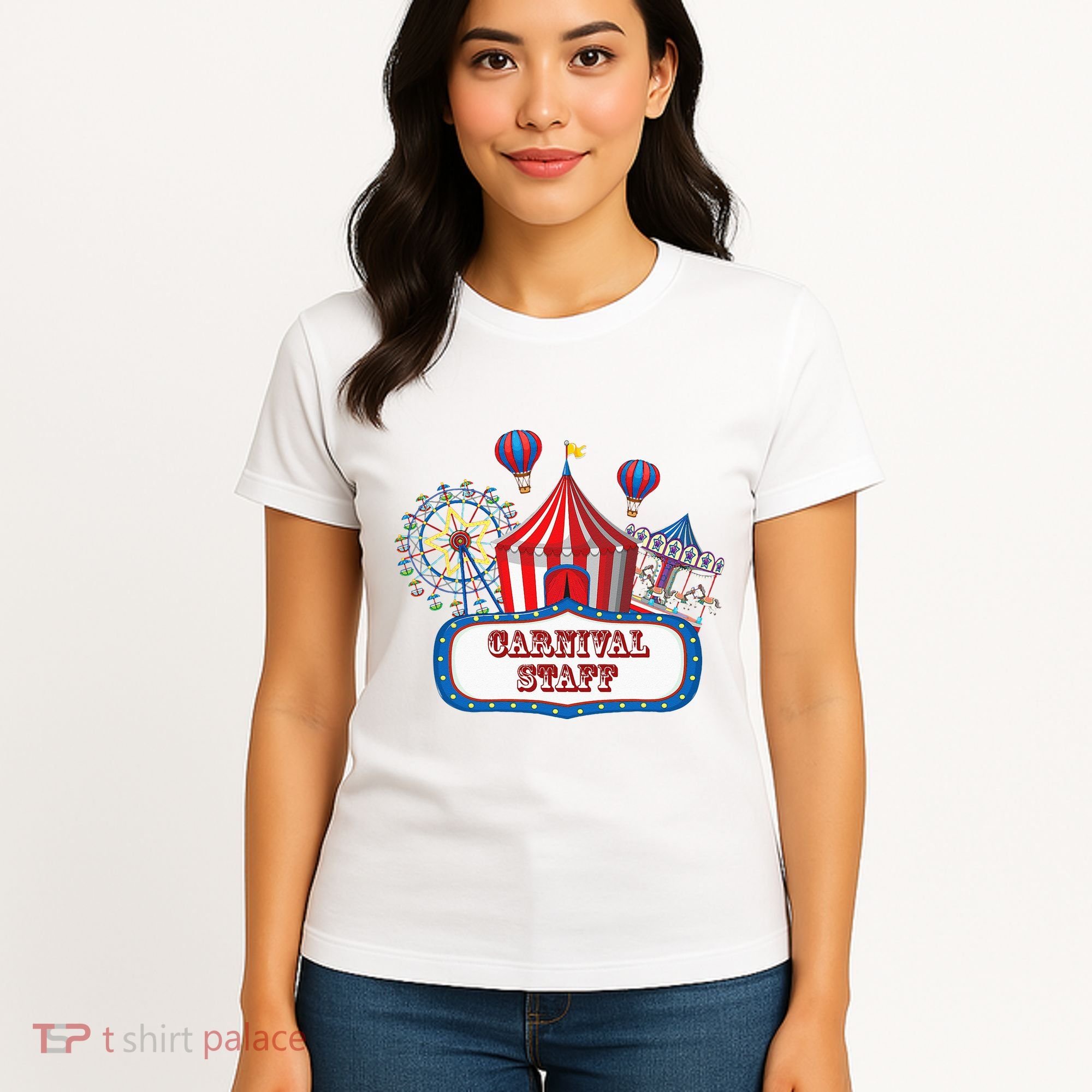 Carnival Staff For Circus Event Staff & Ringmaster Lover Women's T-Shirt