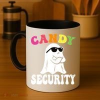 Candy Security Funny Halloween Costume Coffee Mug thumb 4