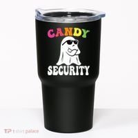 Candy Security Funny Halloween Costume Tumbler thumb 0