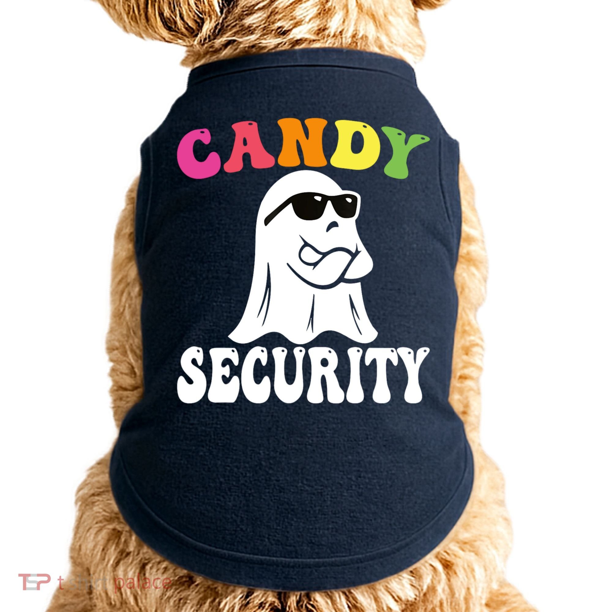 Candy Security Funny Halloween Costume Doggie Tank