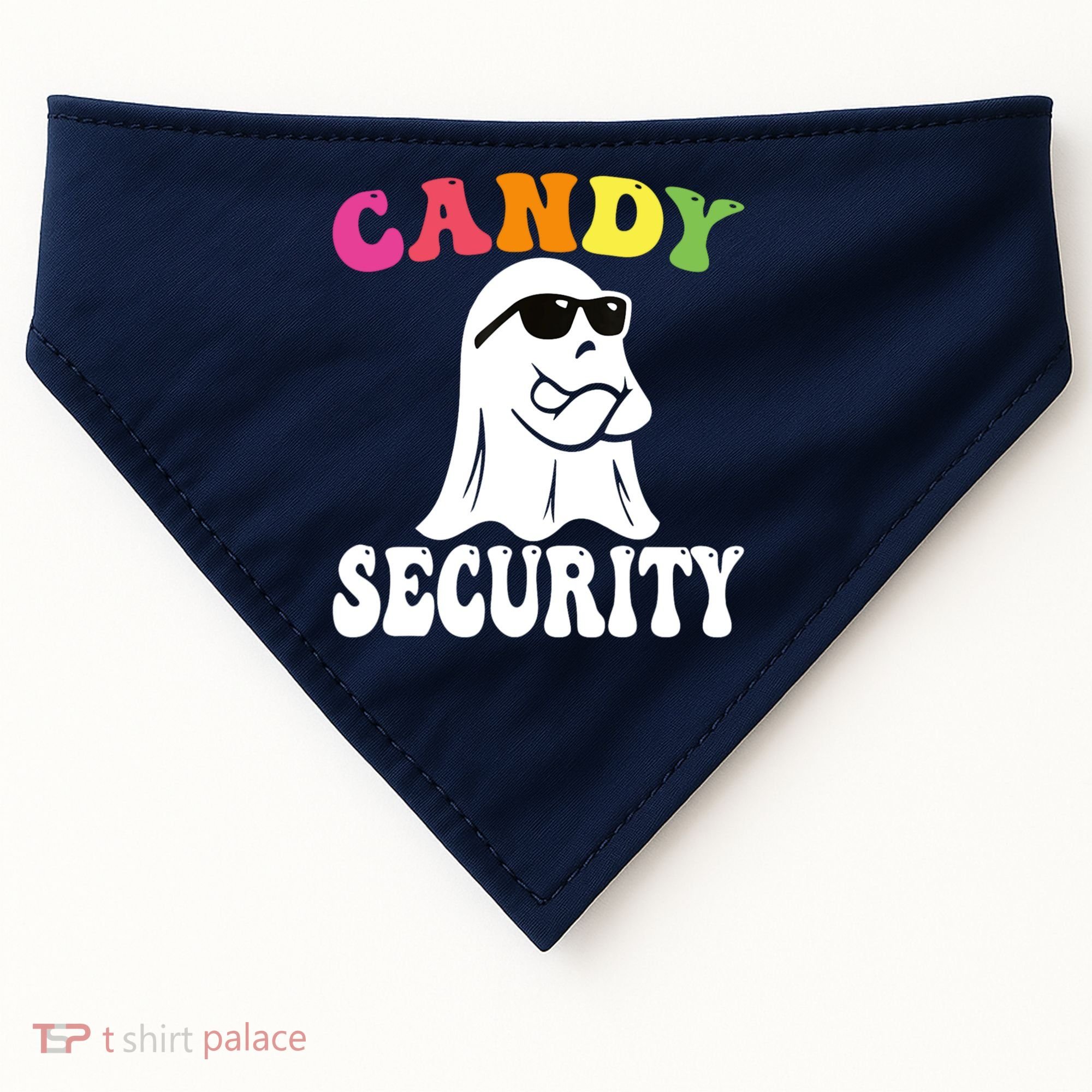 Candy Security Funny Halloween Costume USA-Made Doggie Bandana