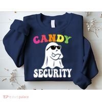 Candy Security Funny Halloween Costume Sweatshirt thumb 2