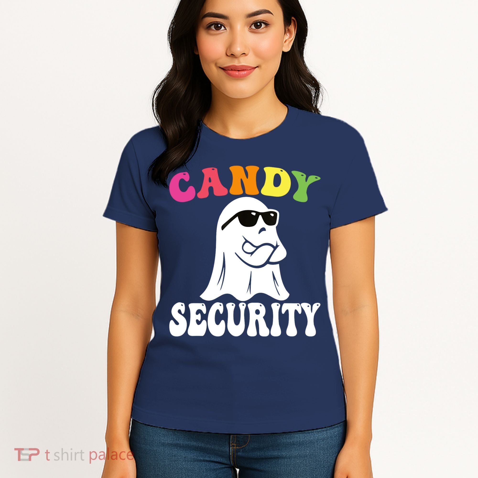 Candy Security Funny Halloween Costume Women's T-Shirt