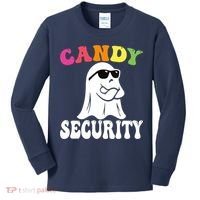 Candy Security Funny Halloween Costume Kids Long Sleeve Shirt thumb 0