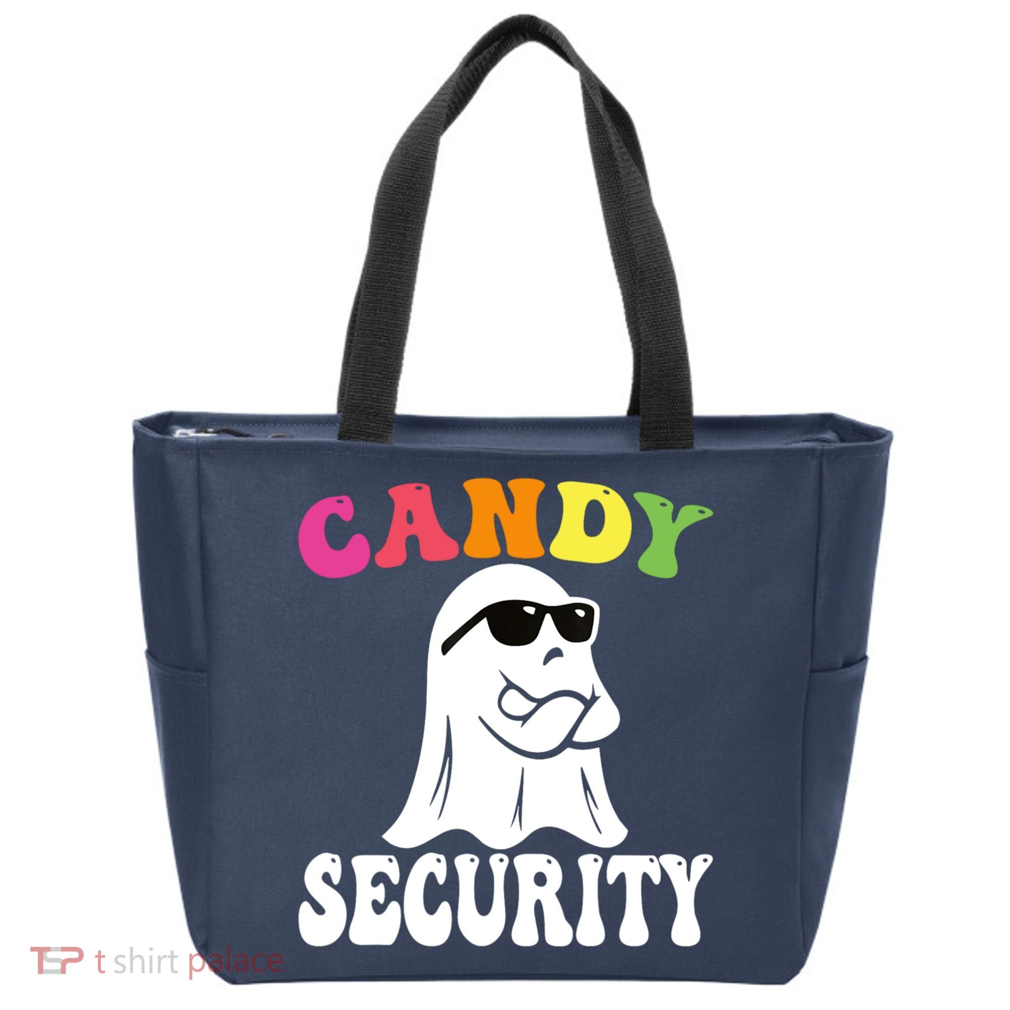 Candy Security Funny Halloween Costume Tote Bag