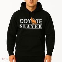 Coyote Slayer Funny Hunting For Coyote Hunters Hoodie thumb 2