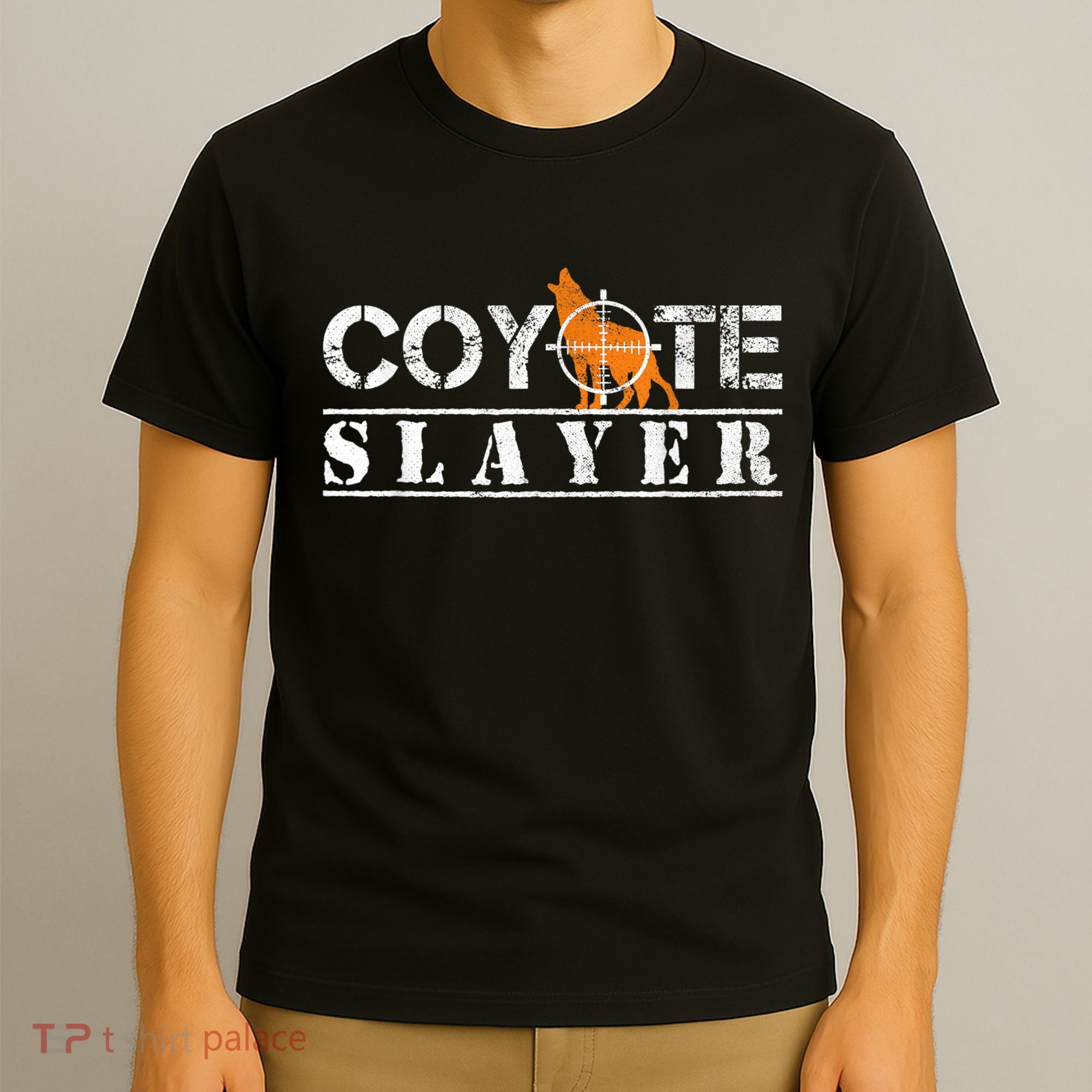 Coyote Slayer Funny Hunting For Coyote Hunters T-Shirt