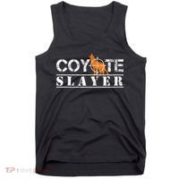 Coyote Slayer Funny Hunting For Coyote Hunters Tank Top thumb 0