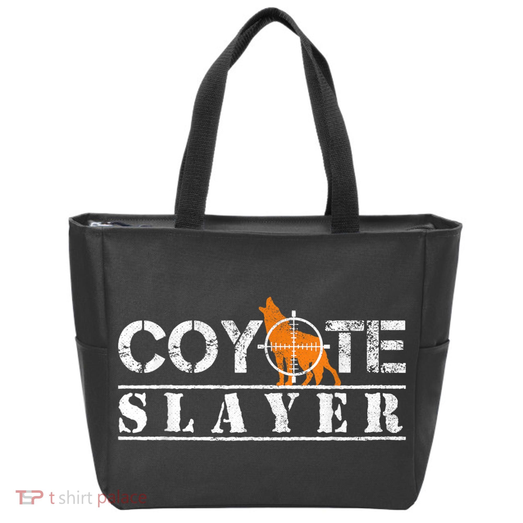 Coyote Slayer Funny Hunting For Coyote Hunters Tote Bag