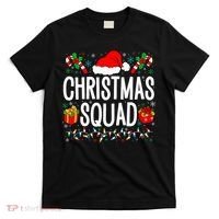 Christmas Squad Family Group Matching Christmas Pajama Party T-Shirt thumb 0