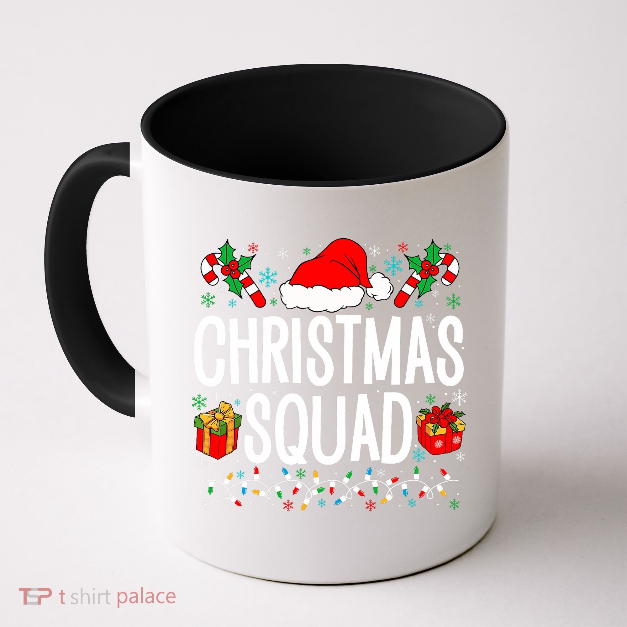 Christmas Squad Family Group Matching Christmas Pajama Party Coffee Mug