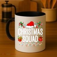 Christmas Squad Family Group Matching Christmas Pajama Party Coffee Mug thumb 4