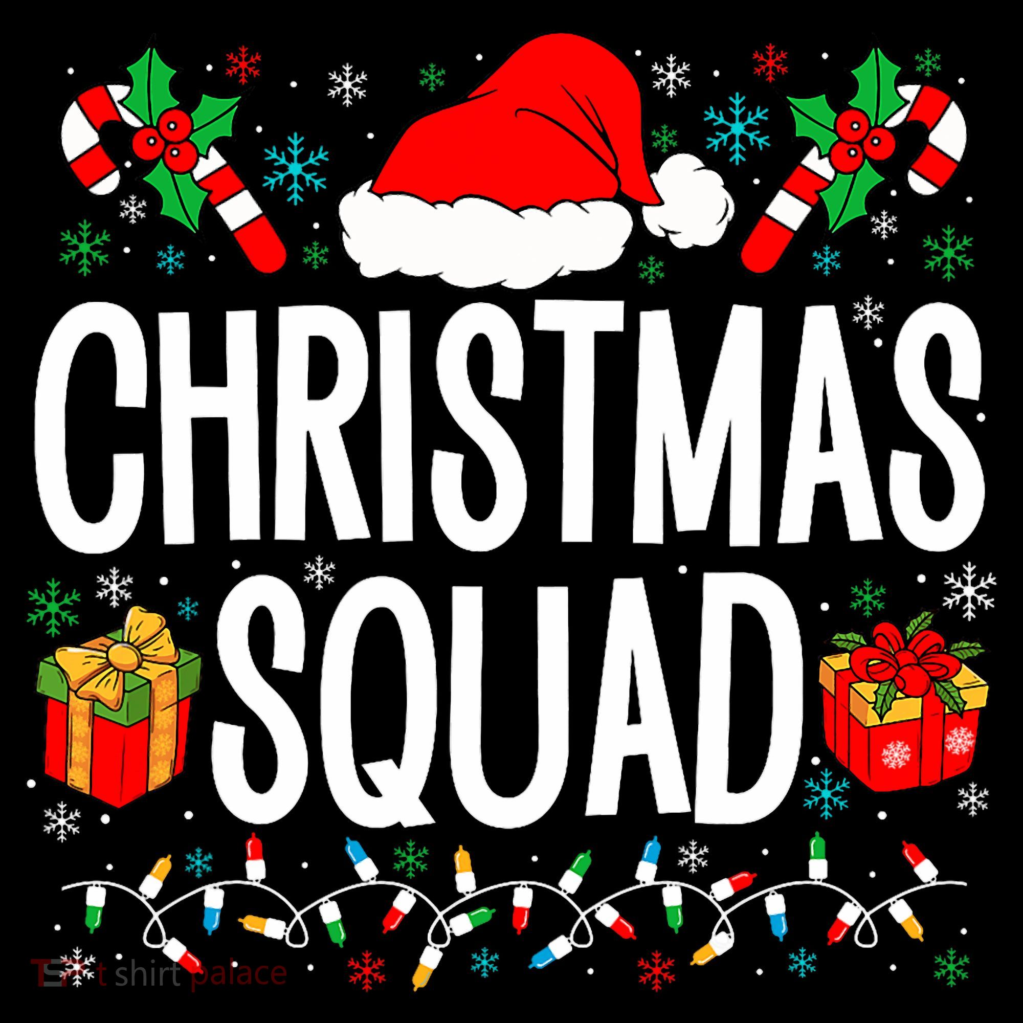 Christmas Squad Family Group Matching Christmas Pajama Party Coffee Mug