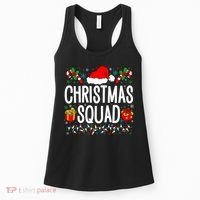 Christmas Squad Family Group Matching Christmas Pajama Party Women's Tank Top thumb 0