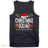 Christmas Squad Family Group Matching Christmas Pajama Party Tank Top thumb 0