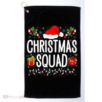Christmas Squad Family Group Matching Christmas Pajama Party Golf Towel thumb 0