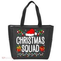 Christmas Squad Family Group Matching Christmas Pajama Party Tote Bag thumb 0