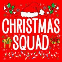 Christmas Squad Family Group Matching Christmas Pajama Party Santa Hat thumb 1