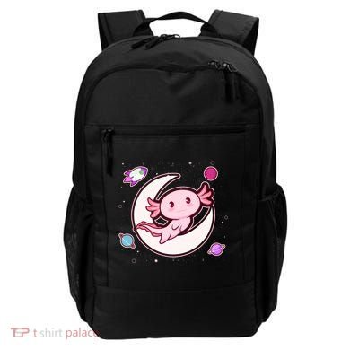 Cute Space Galaxy Axolotl Backpack