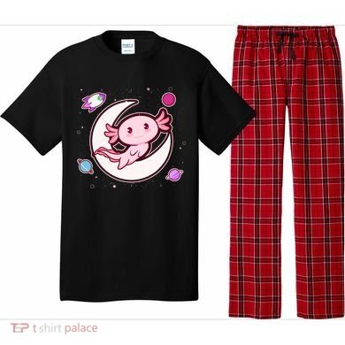 Cute Space Galaxy Axolotl Pajama Set