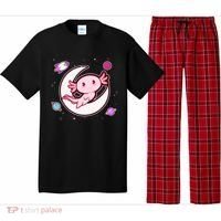 Cute Space Galaxy Axolotl Pajama Set thumb 0