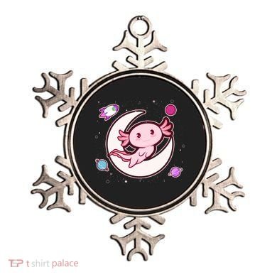 Cute Space Galaxy Axolotl Ornament