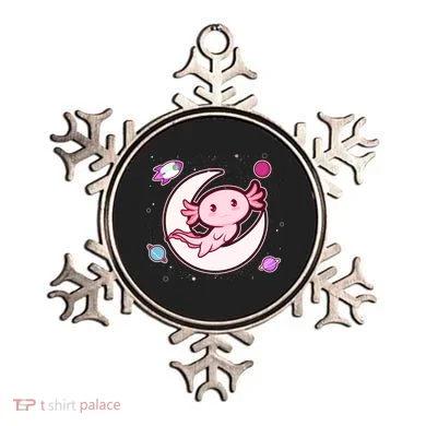 Cute Space Galaxy Axolotl Ornament