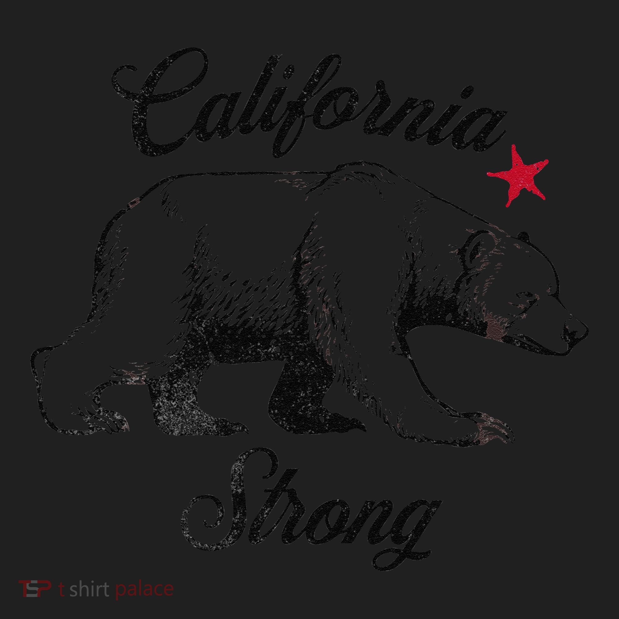 California Strong Grizzly Bear Gift Women's Sweatshirt