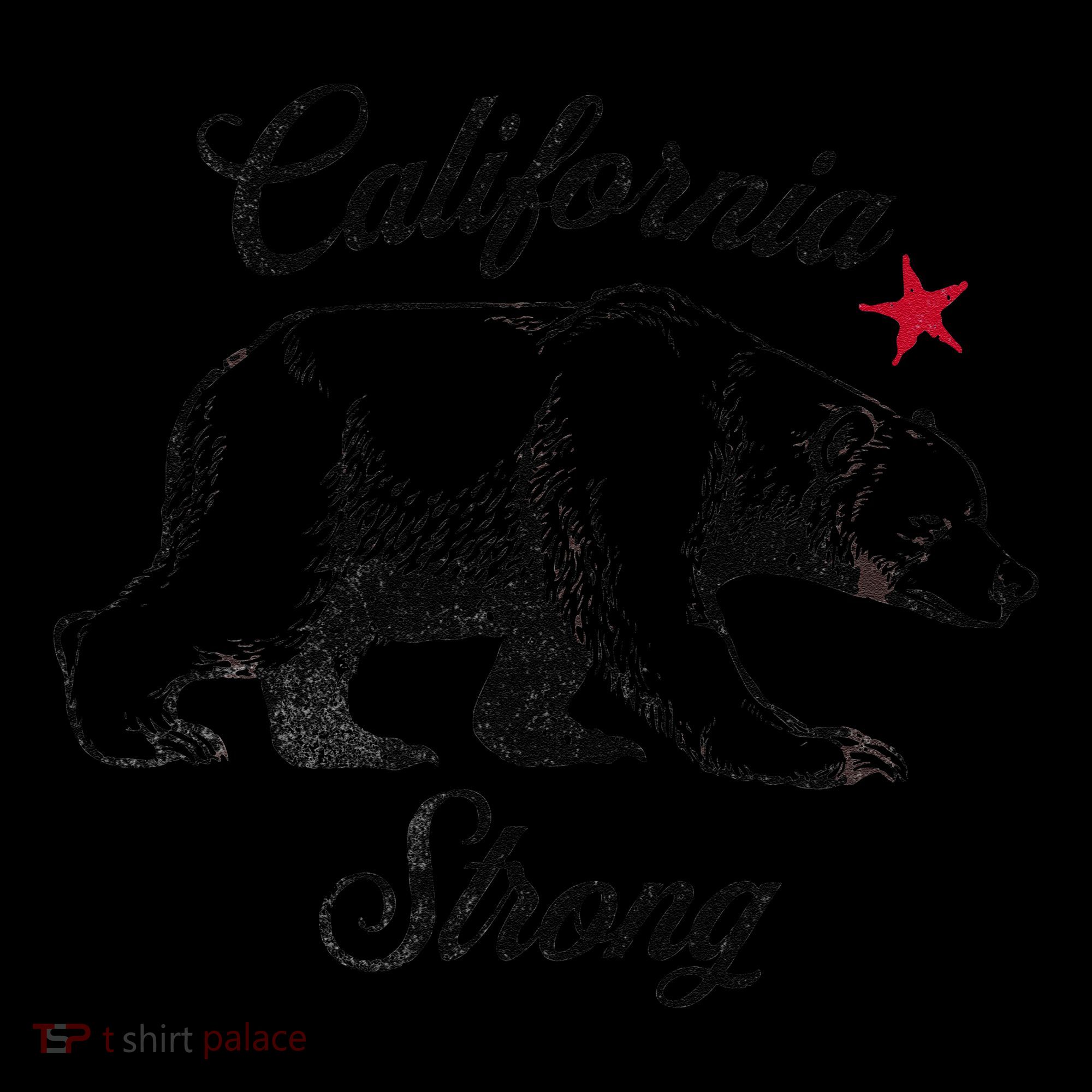 California Strong Grizzly Bear Gift Backpack