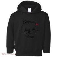 California Strong Grizzly Bear Gift Toddler Hoodie thumb 0