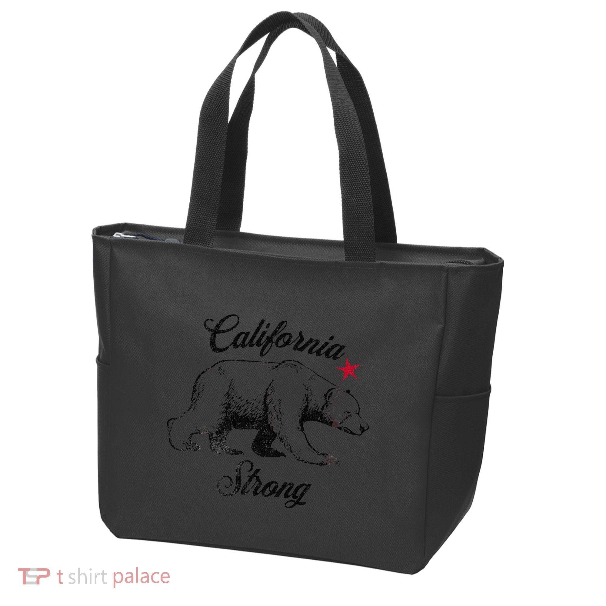 California Strong Grizzly Bear Gift Tote Bag