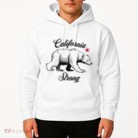 California Strong Grizzly Bear Gift Hoodie thumb 2
