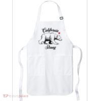 California Strong Grizzly Bear Gift Apron thumb 0