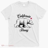 California Strong Grizzly Bear Gift T-Shirt thumb 0