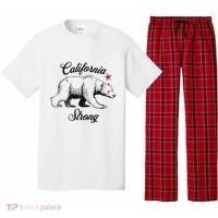California Strong Grizzly Bear Gift Pajama Set thumb 0