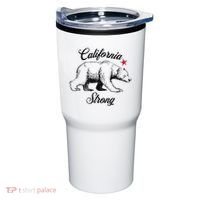 California Strong Grizzly Bear Gift Tumbler thumb 0