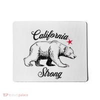 California Strong Grizzly Bear Gift Mousepad thumb 0