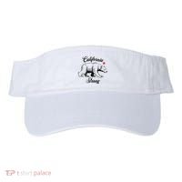California Strong Grizzly Bear Gift Visor thumb 0