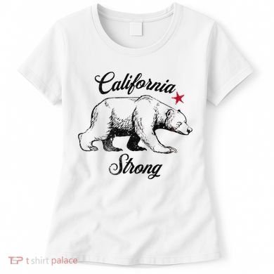 California Strong Grizzly Bear Gift Women's T-Shirt