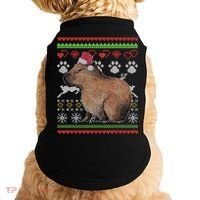 Capybara Santacool Giftclaus Ugly Christmas Sweater Holiday Lover Gift Doggie Tank thumb 0