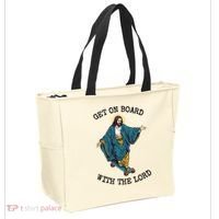 Christ Skateboarding Get On Board With The Lord Jesus Skate Tote Bag thumb 2