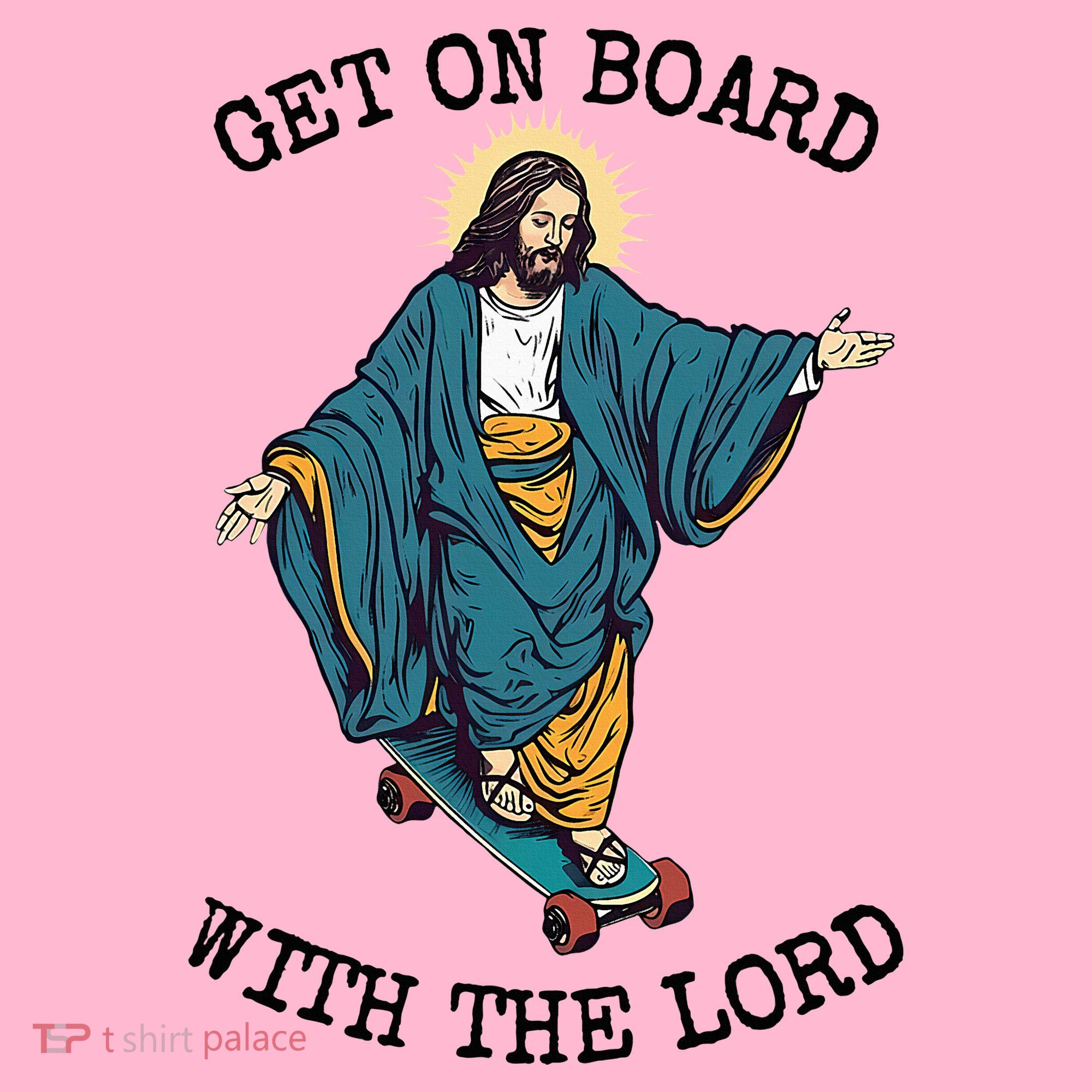 Christ Skateboarding Get On Board With The Lord Jesus Skate Coaster
