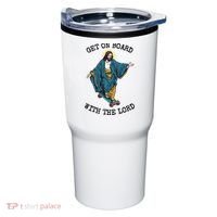 Christ Skateboarding Get On Board With The Lord Jesus Skate Tumbler thumb 0
