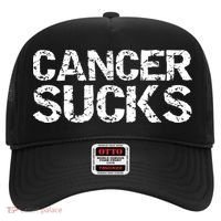 Cancer Sucks Gift Hooded Cancer Hat thumb 0
